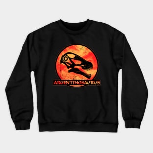 Argentinosaurus fossil skull Crewneck Sweatshirt